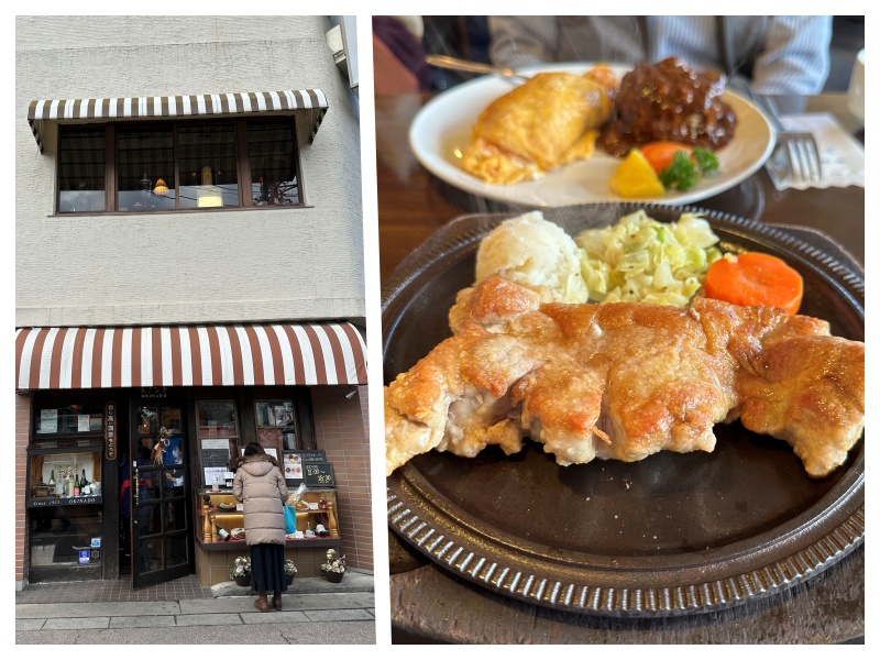 ハヤシライスが人気です。
週末や観光シーズンはいつもコンでます。